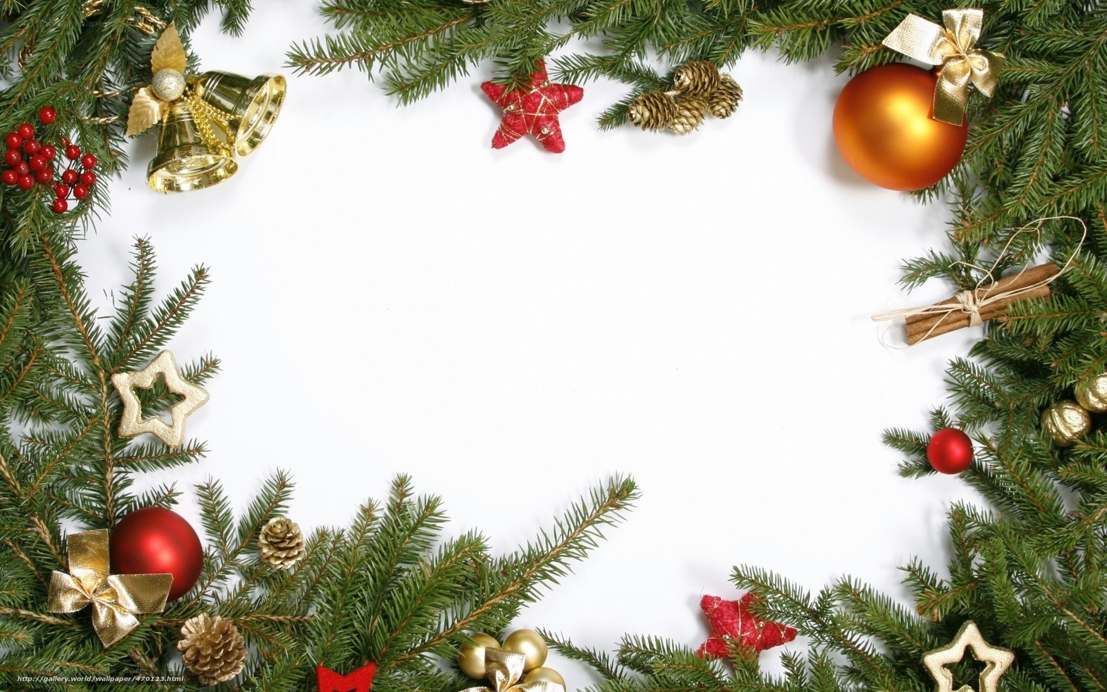 Christmas decoration frame