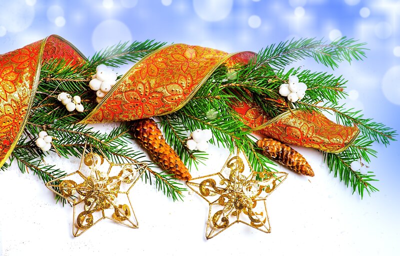 Christmas Decoration — Green, Festive, Winter