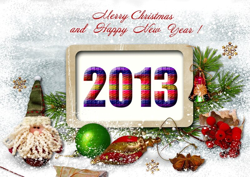 Christmas Decoration with 2013
