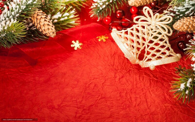 Christmas decoration with bell