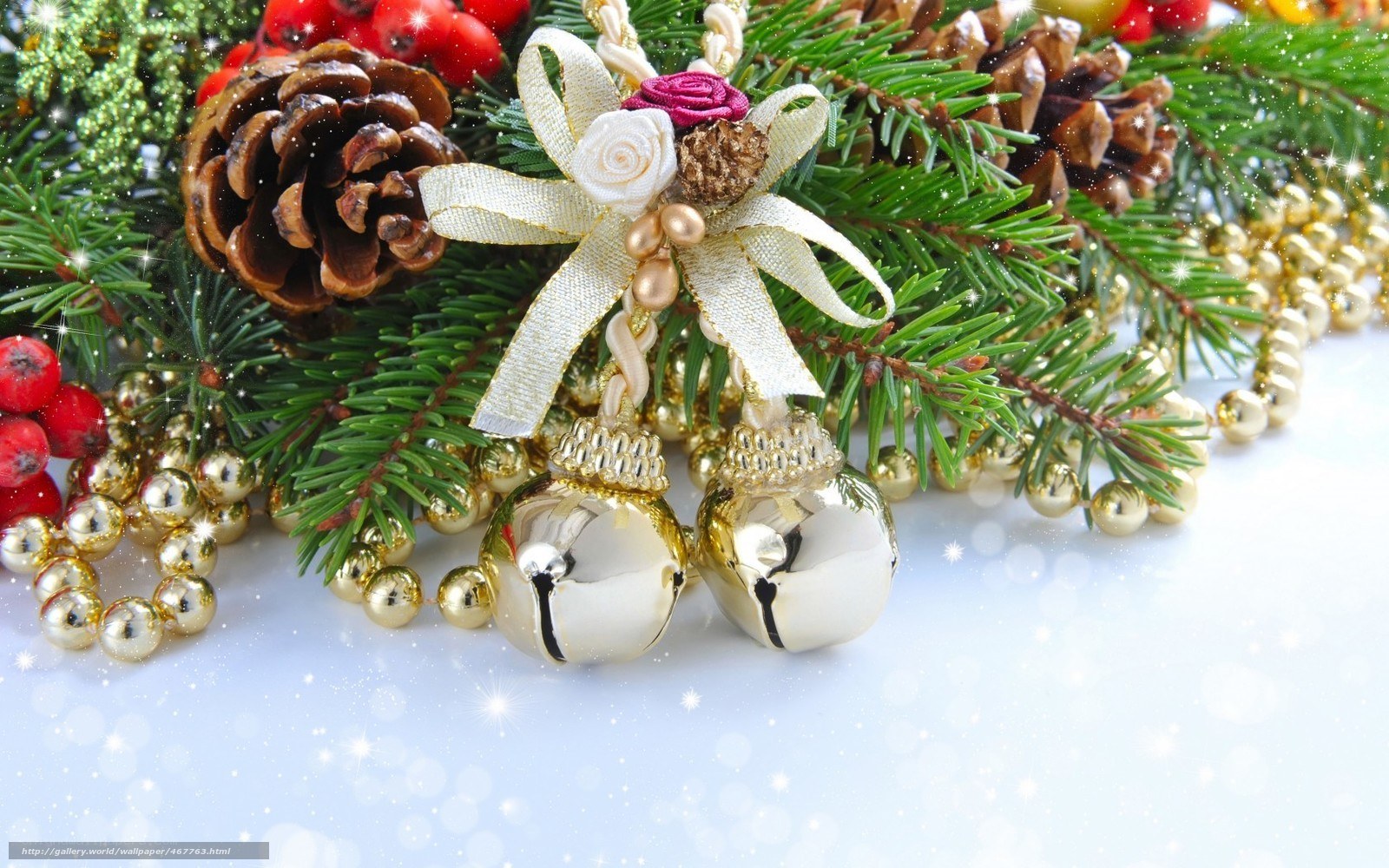 Christmas decoration with bells