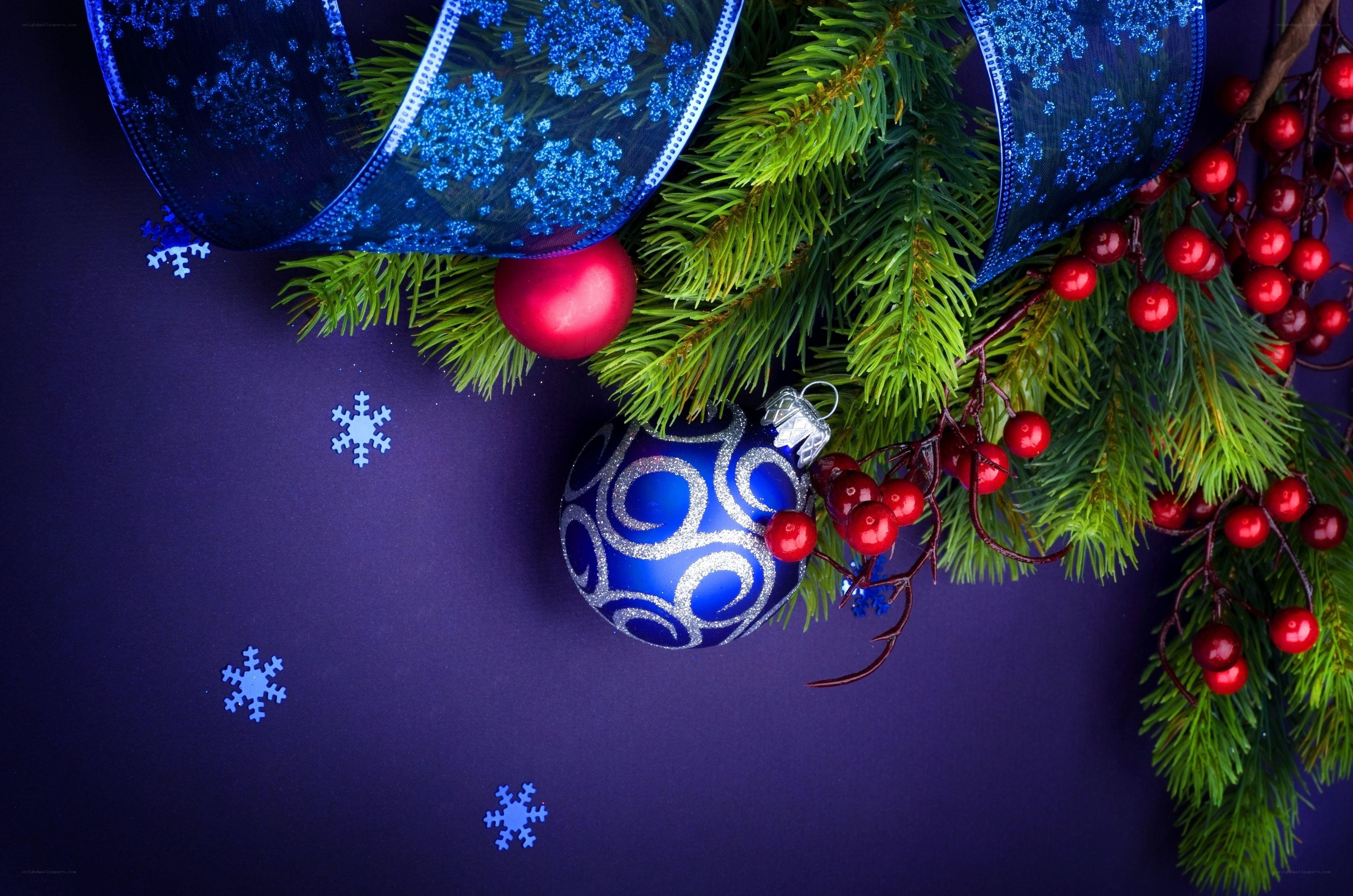 Christmas decoration with ornaments