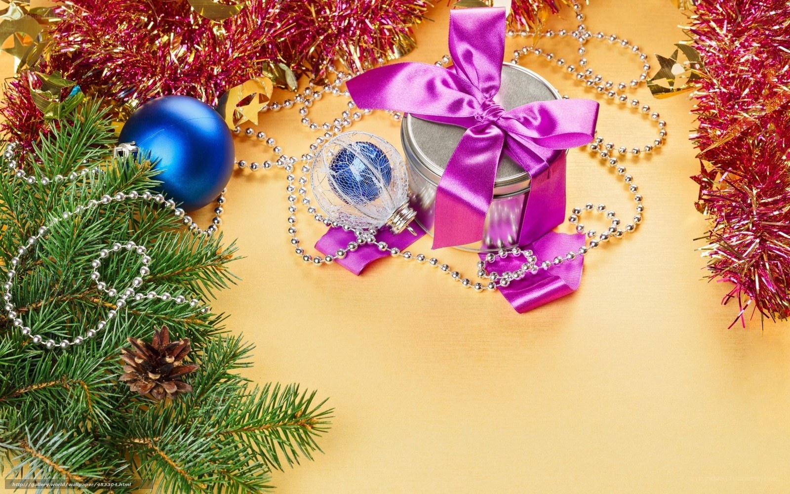 Christmas decorations and gift