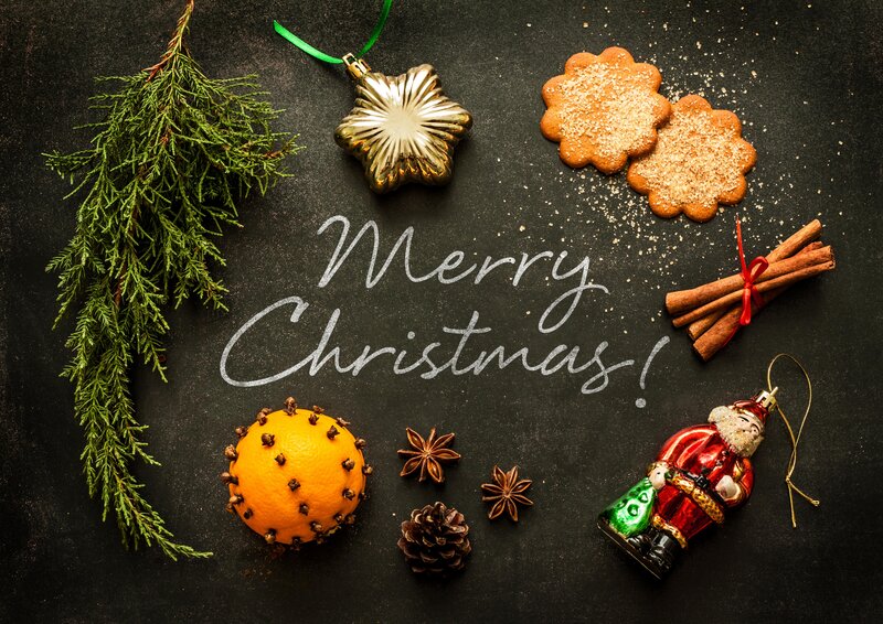 Christmas Decorations — Black
