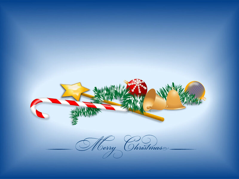 Christmas Decorations — Blue