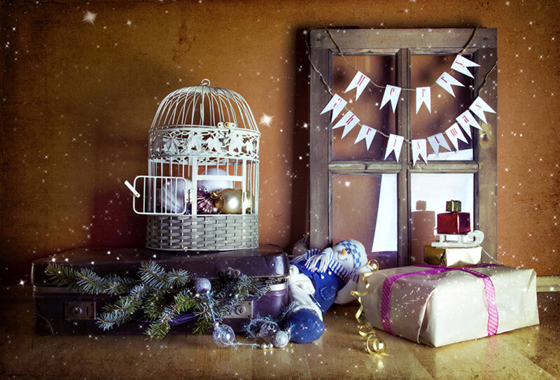 Christmas Decorations — Brown
