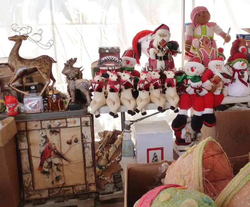 Christmas Decorations on Display