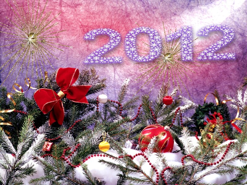 Christmas Decorations — Purple