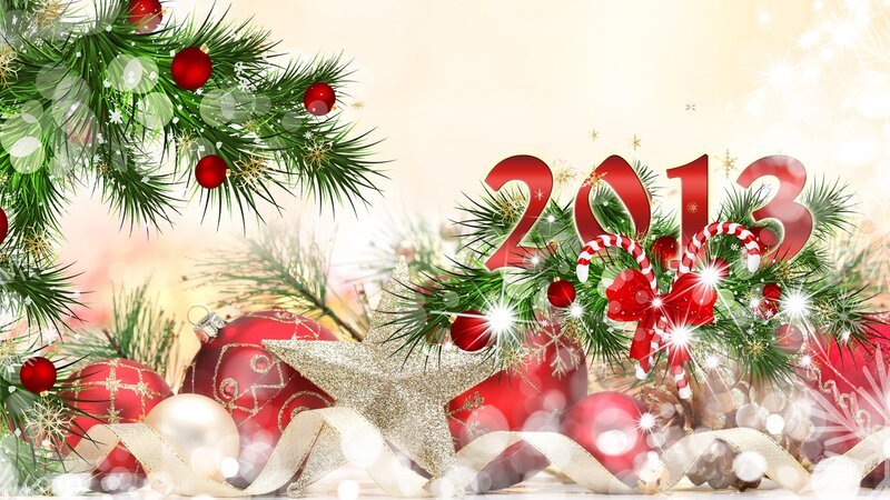 Christmas Decorations — Red, Festive, Winter