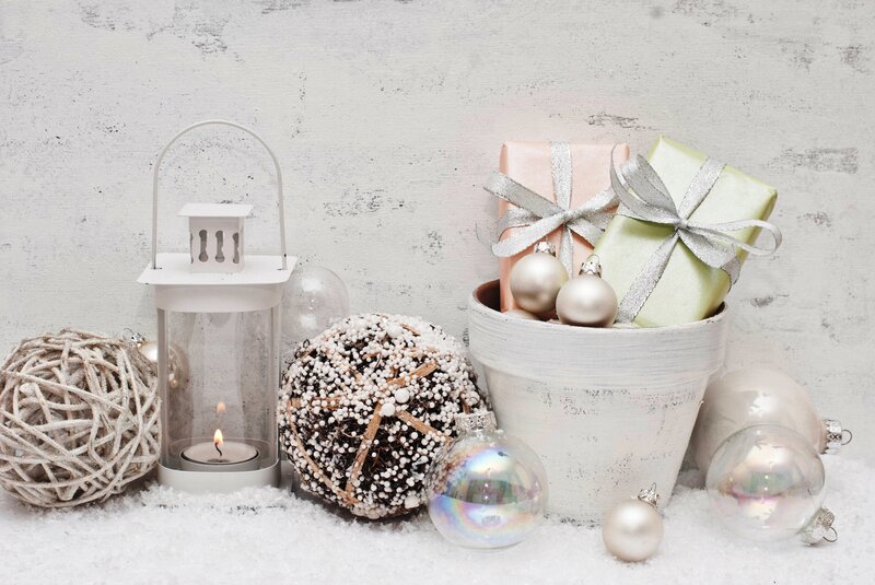 Christmas Decorations — White