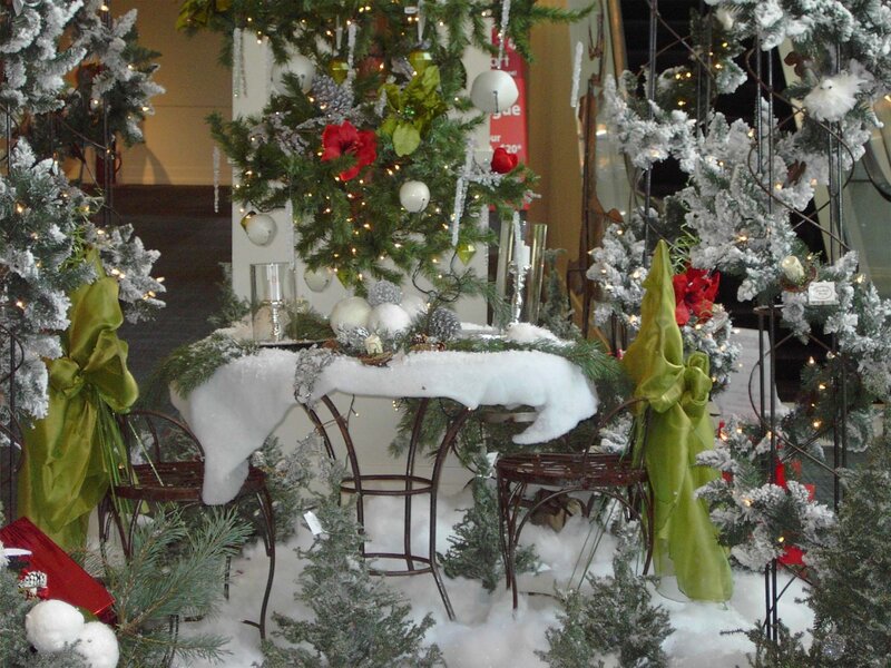 Christmas Display with Table