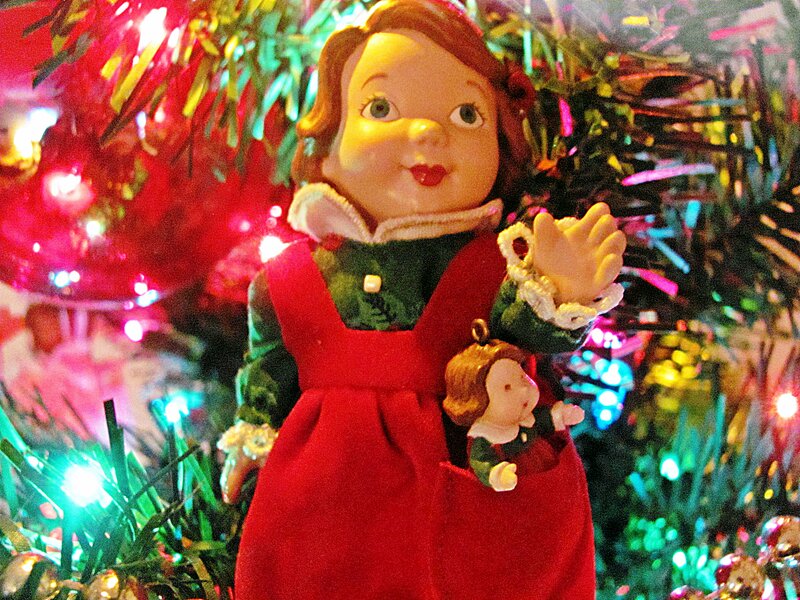 Christmas Doll Ornament