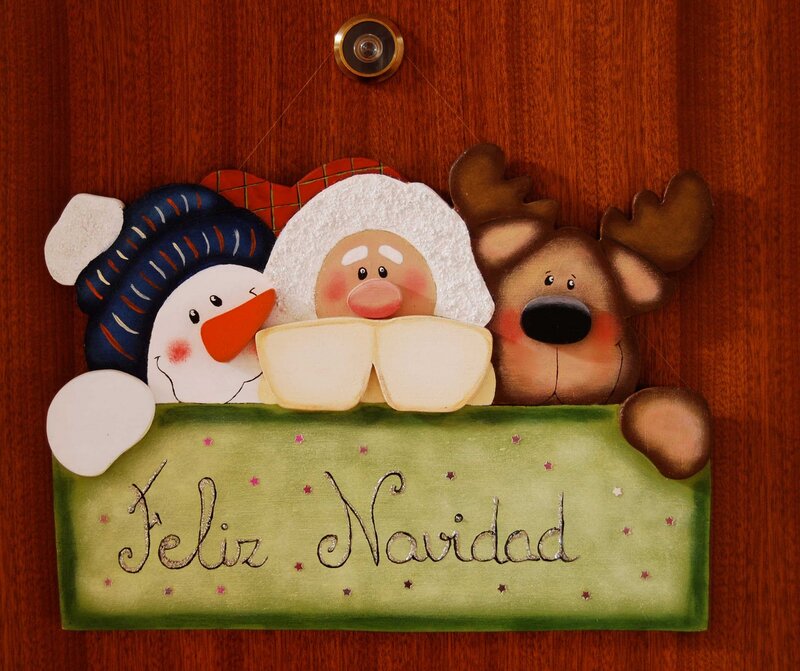 Christmas Door Decoration