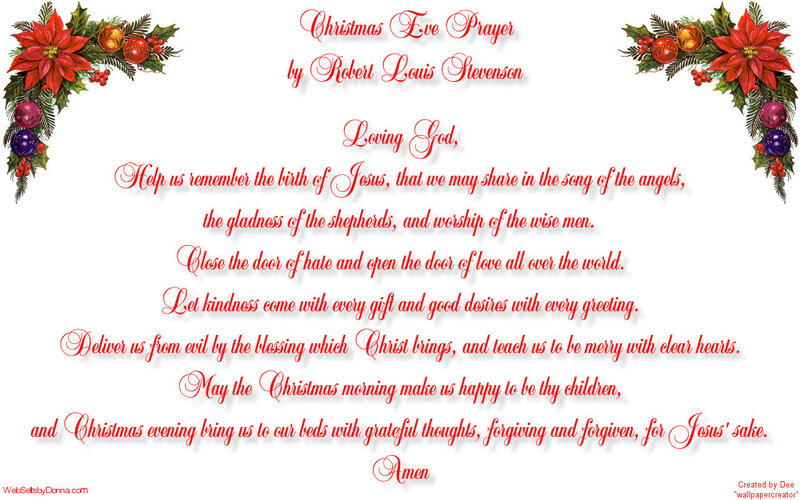 Christmas Eve Prayer