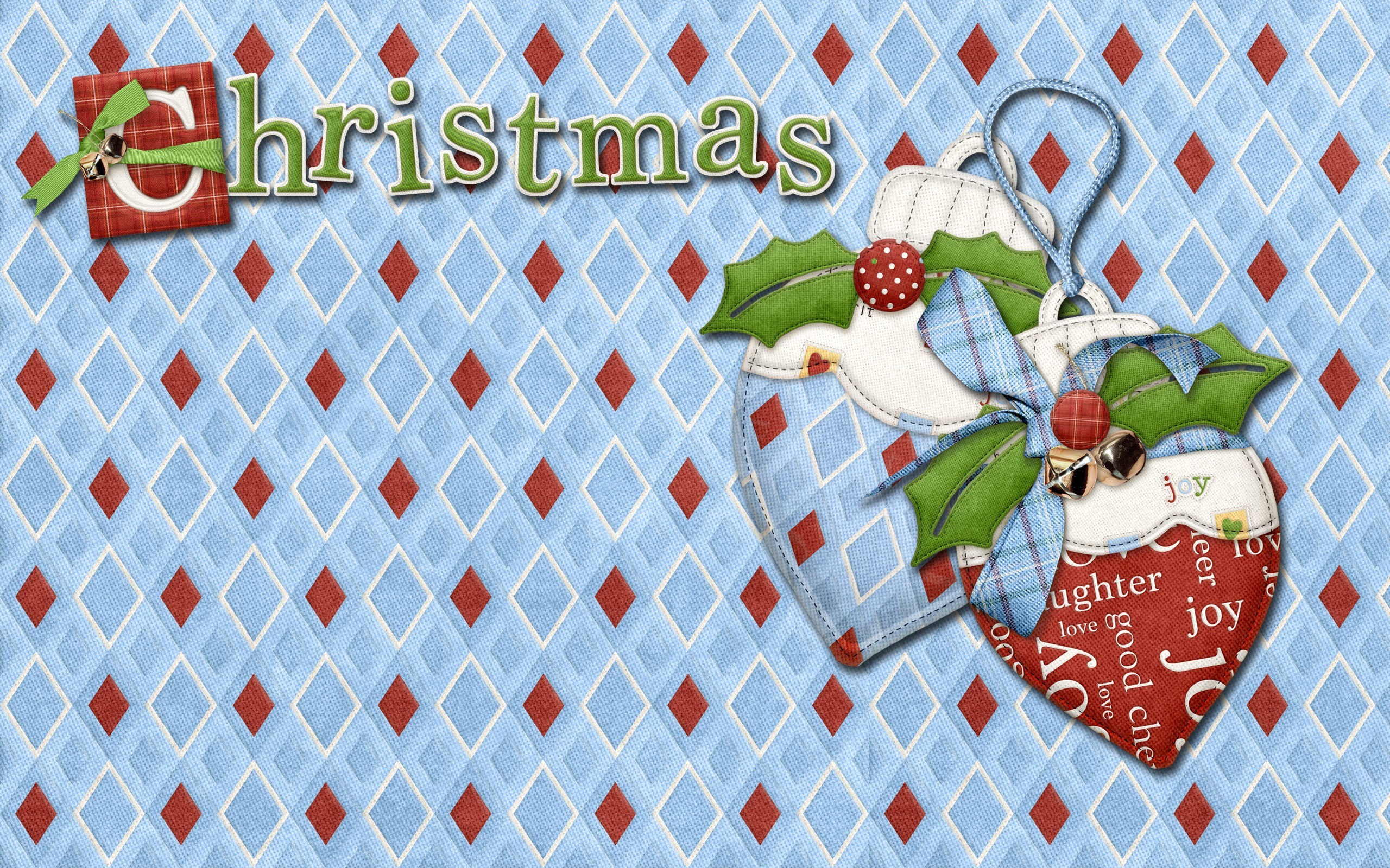 Christmas fabric craft design