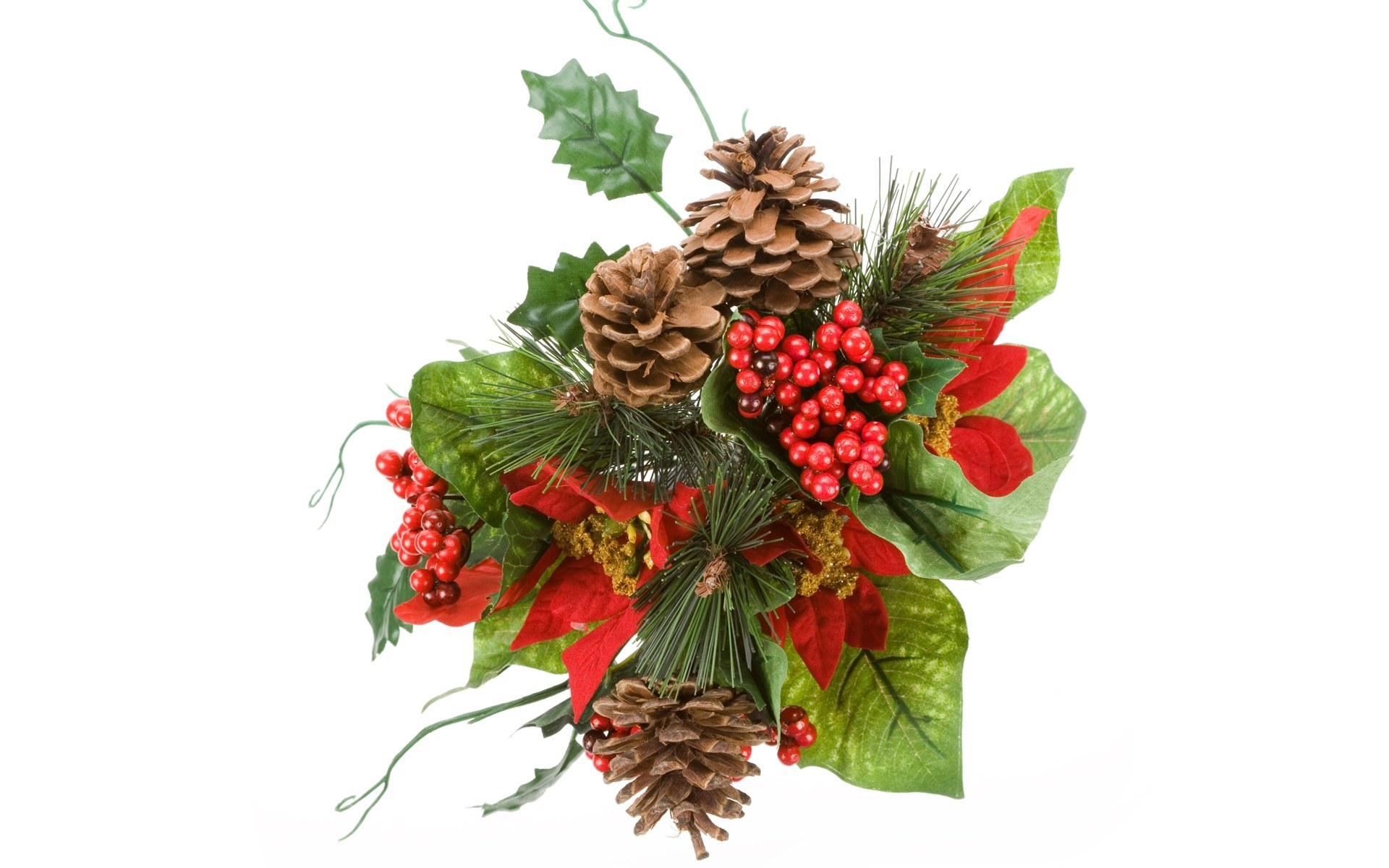 Christmas floral arrangement