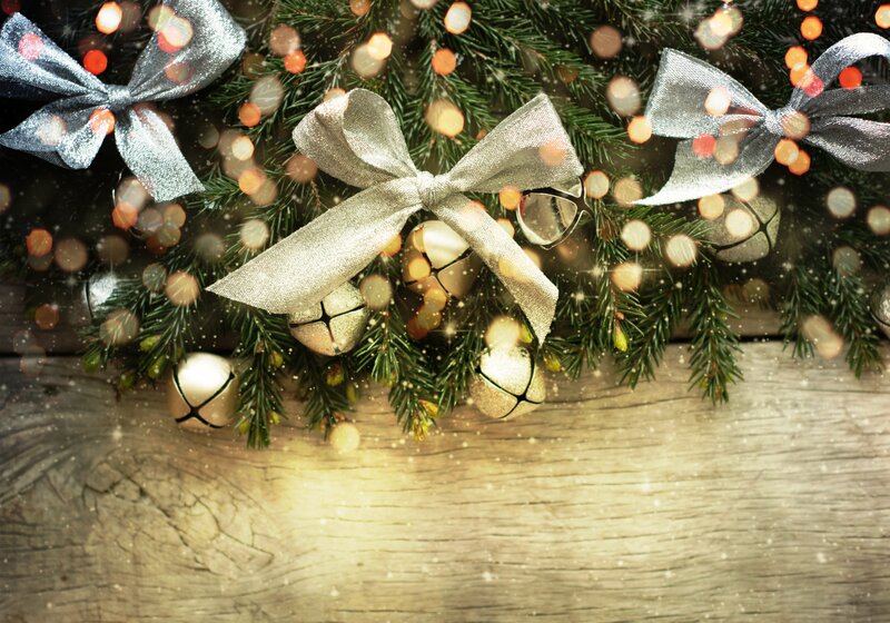 Christmas Garland with Bells