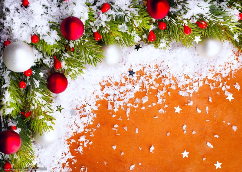 Christmas Garland with Ornaments — Green, Festive