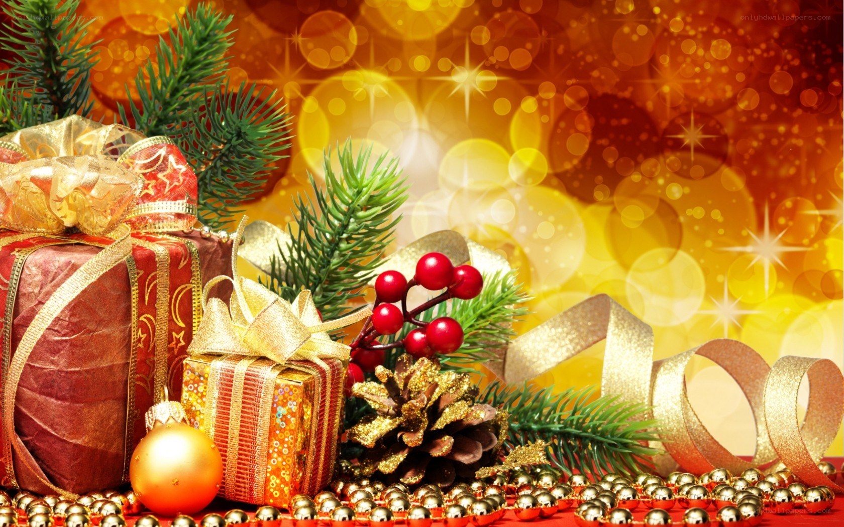 Christmas gift arrangement