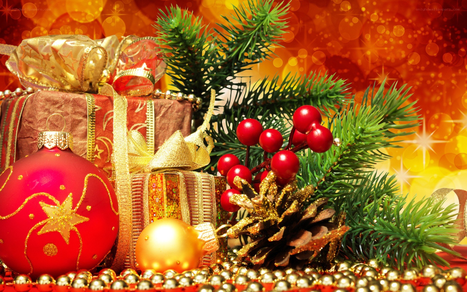 Christmas gift arrangement