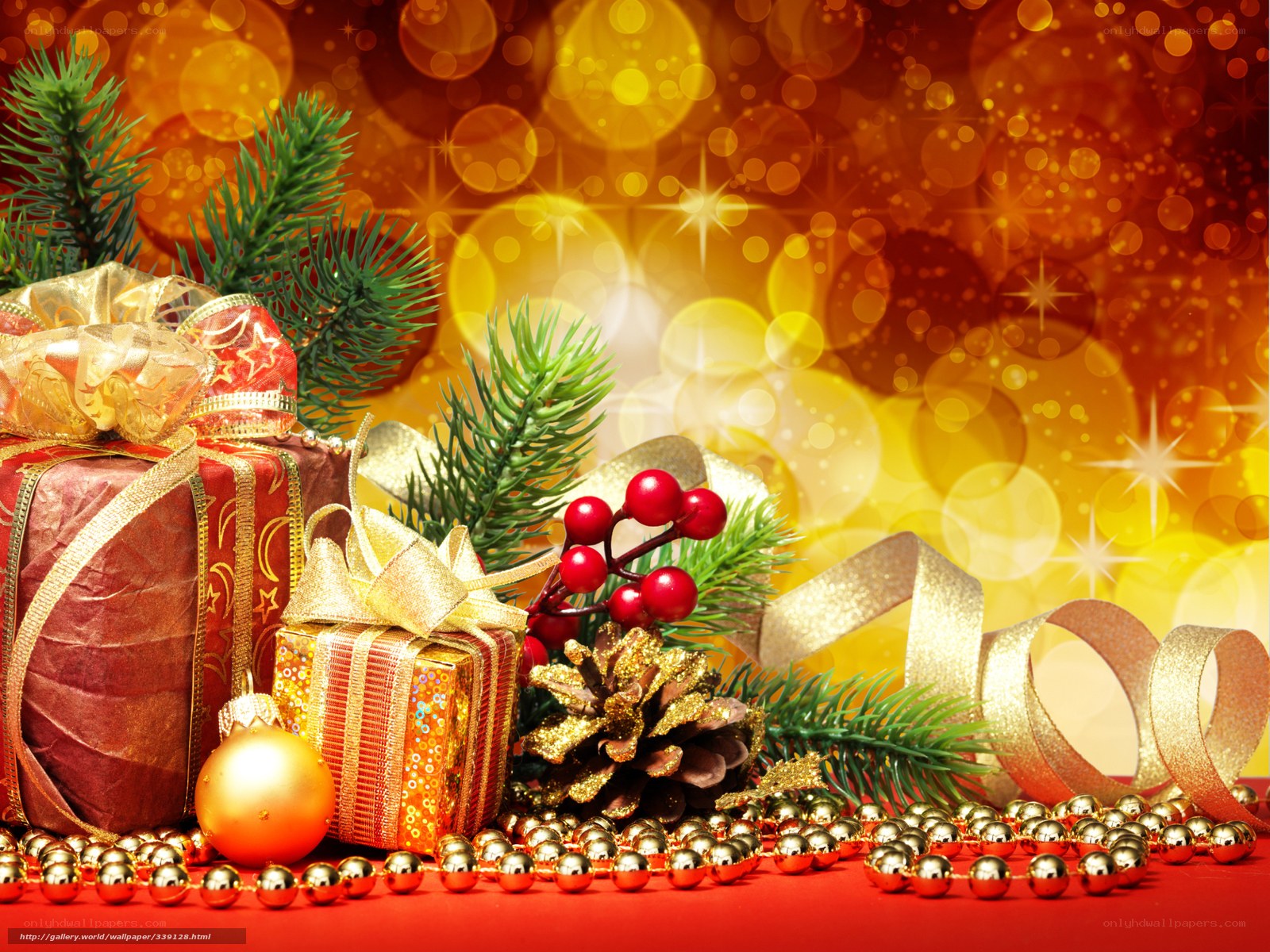 Christmas gift arrangement