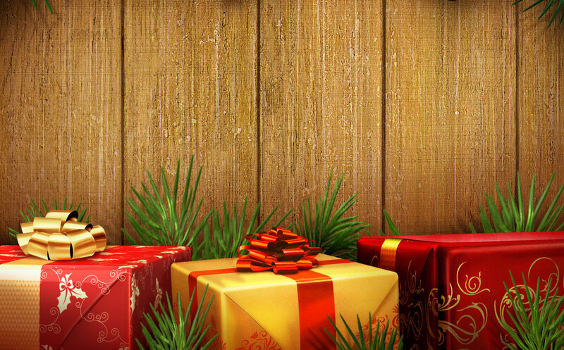 Christmas Gift Boxes — Red