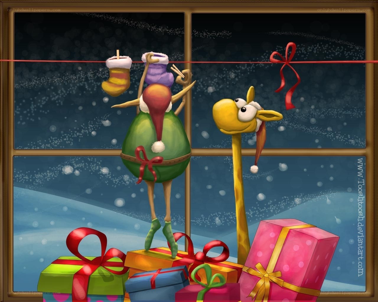 Christmas gift delivery