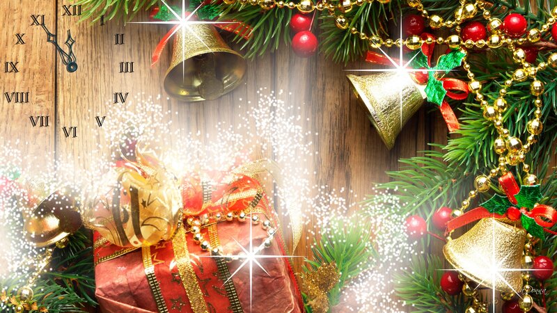 Christmas Gift with Bells