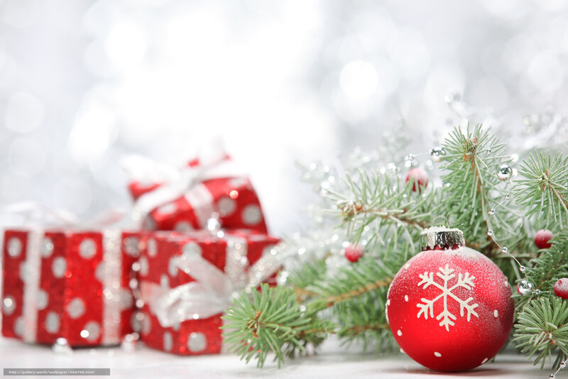 Christmas gifts and ornaments