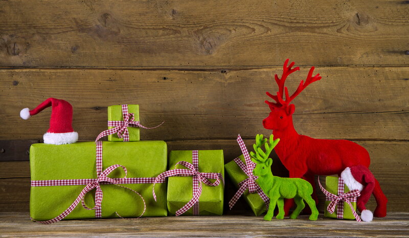 Christmas Gifts and Reindeer