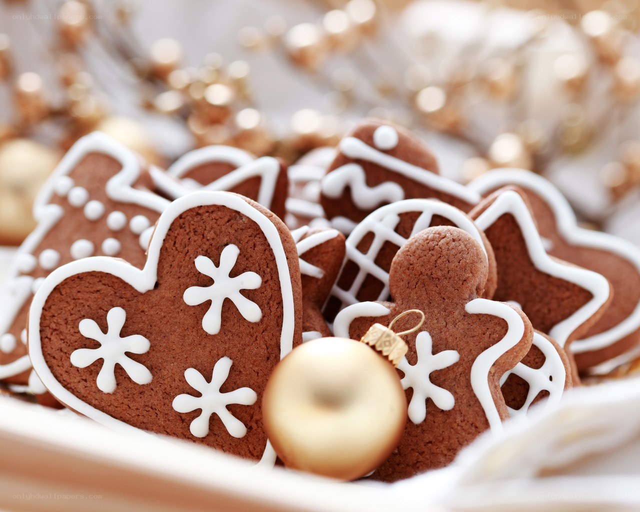 Christmas gingerbread cookies