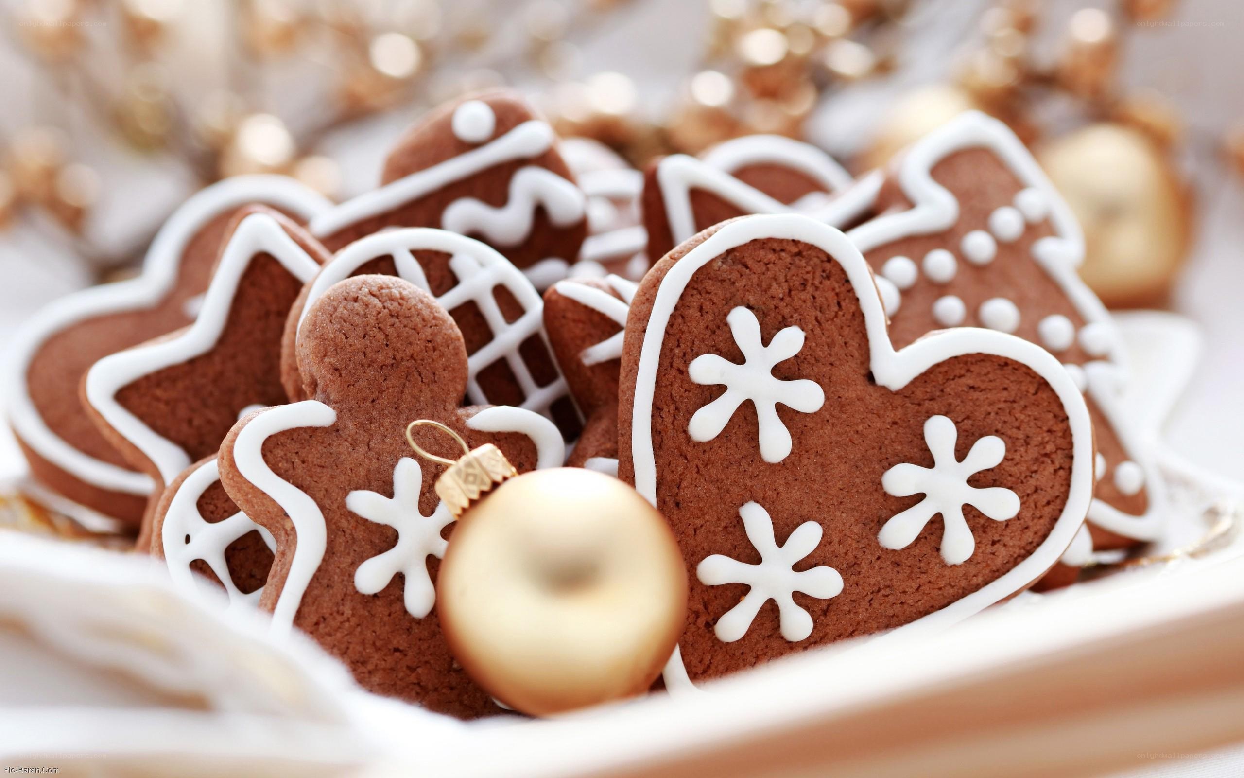 Christmas gingerbread cookies
