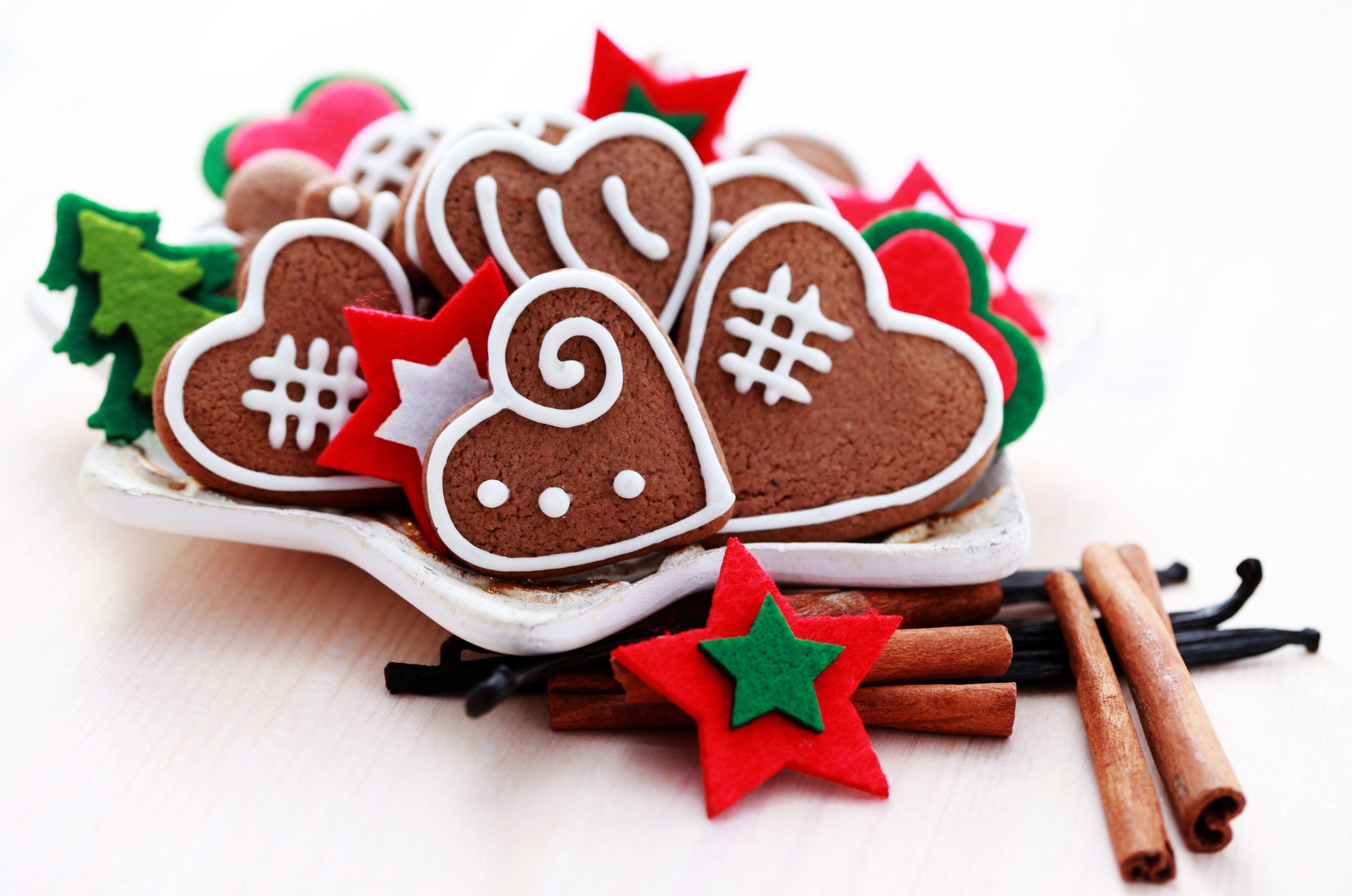 Christmas gingerbread cookies
