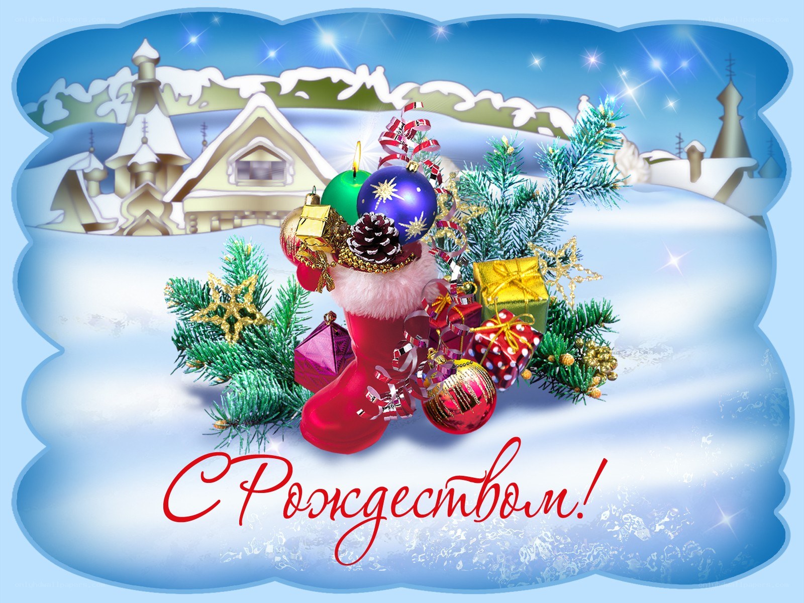 Christmas greeting card