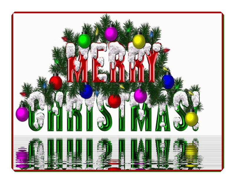Christmas Greeting Card — Red