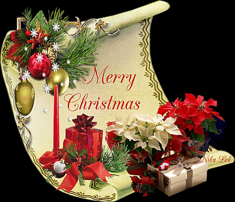 Christmas Holiday Arrangement — Red