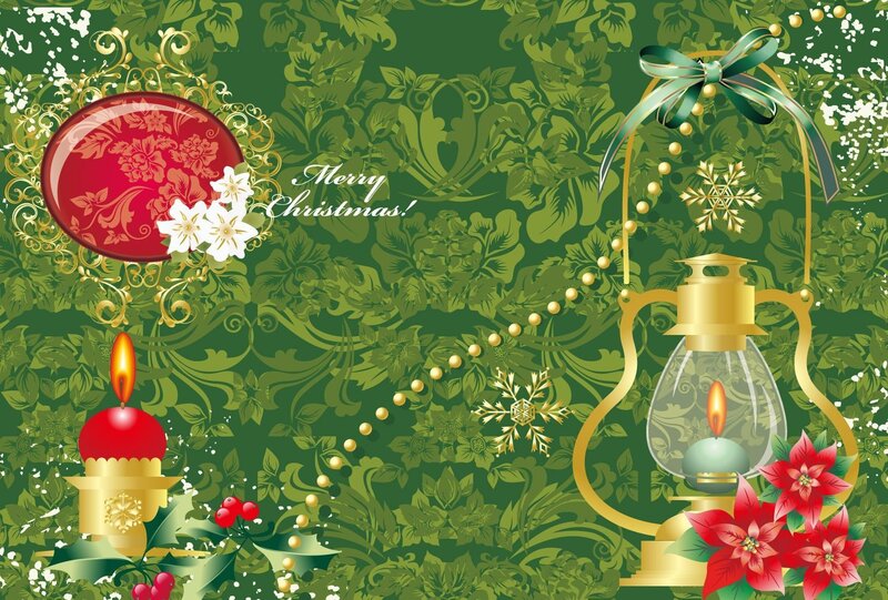 Christmas holiday card design