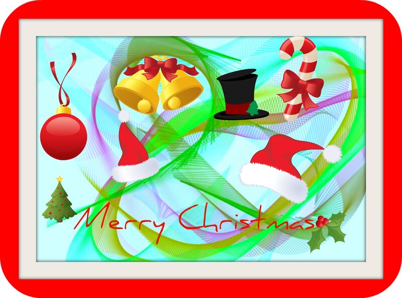 Christmas Holiday Card — Red