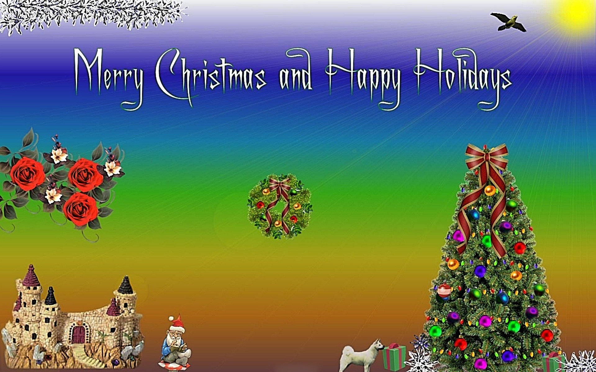 Christmas holiday greeting