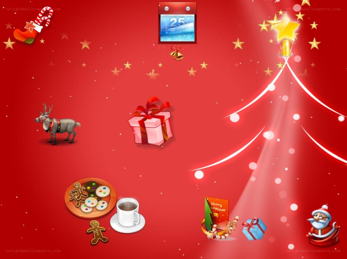 Christmas holiday scene