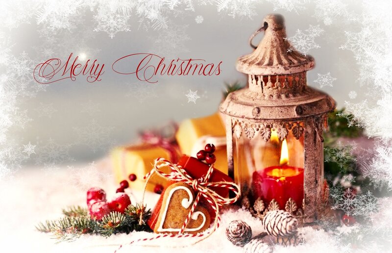 Christmas Lantern with Treats