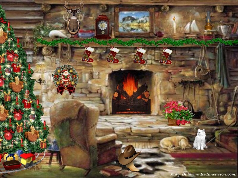 Christmas Living Room