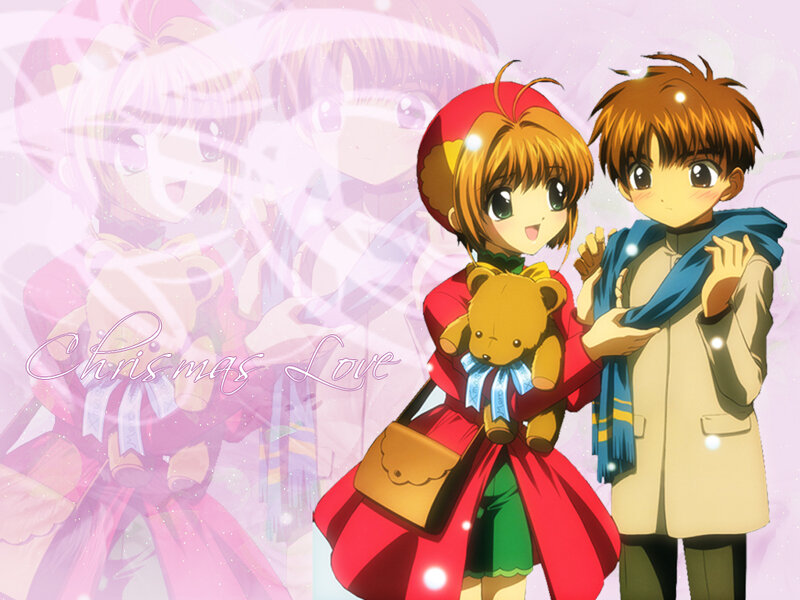 Christmas Love Anime Art