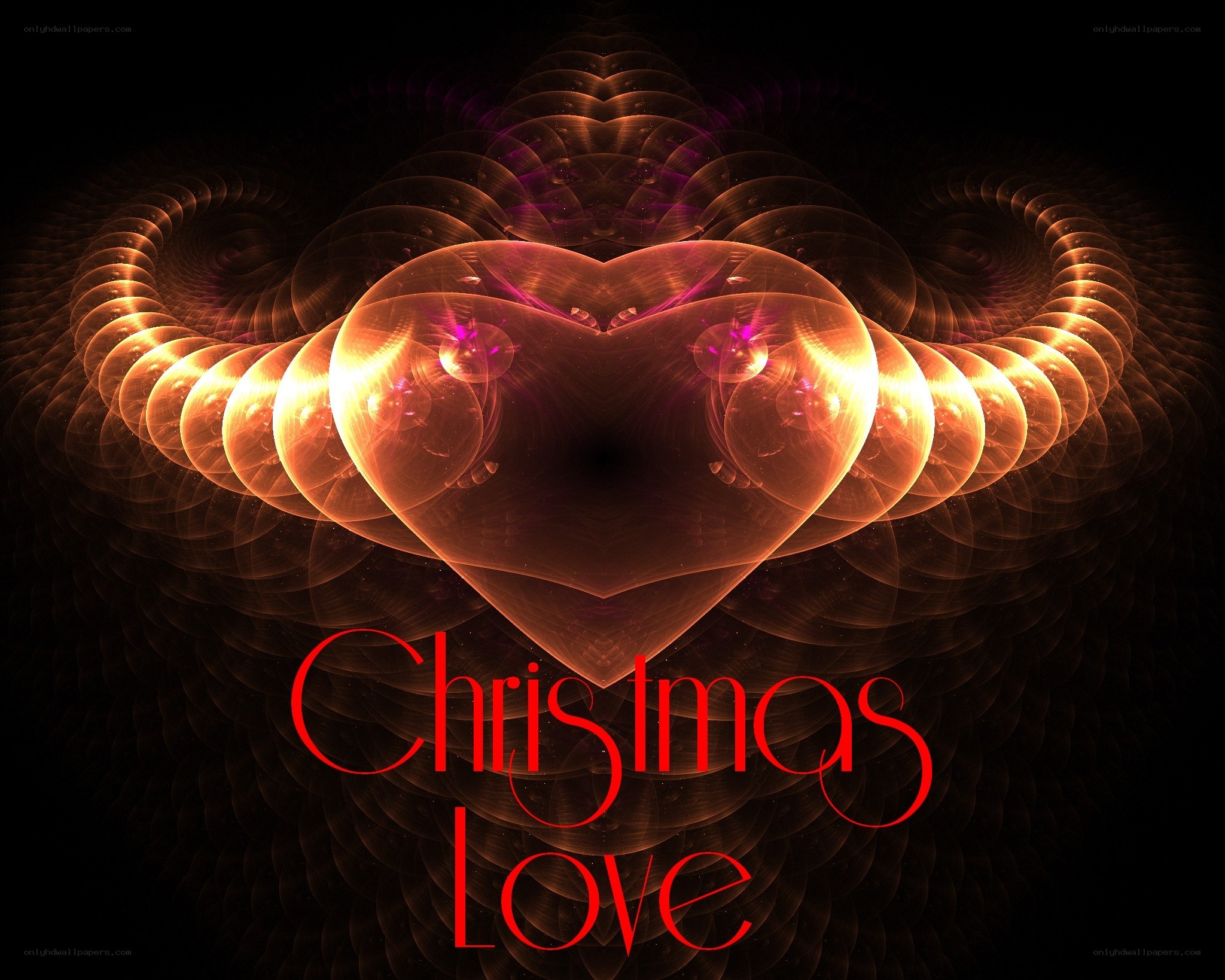 Christmas Love Heart