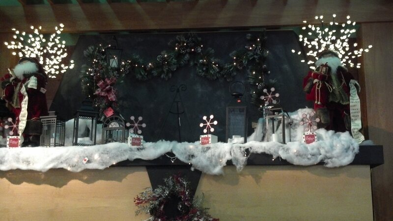 Christmas Mantel Display