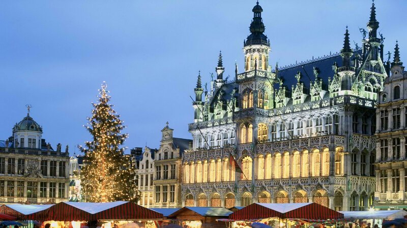 Christmas market in Brussels