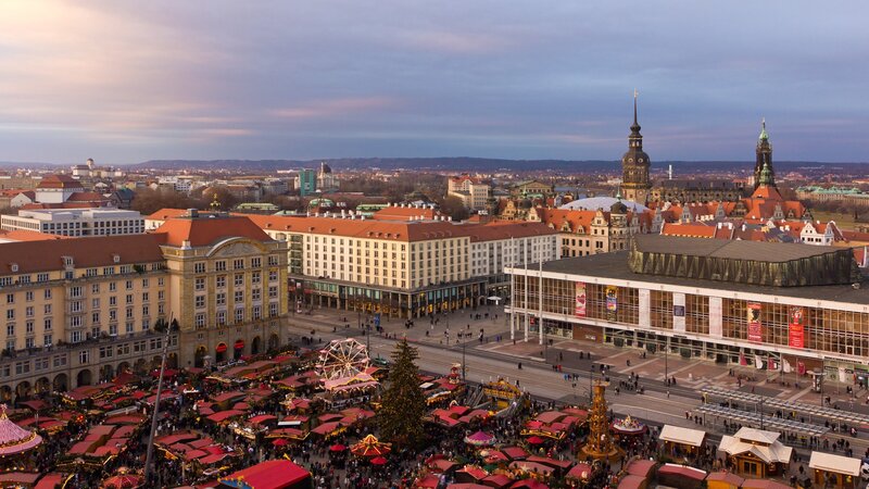 Christmas market in Dresden