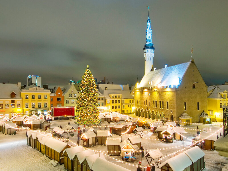 Christmas Market in Town Square
