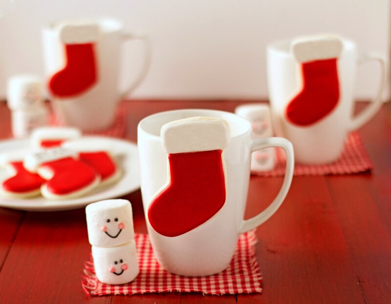 Christmas Mug with Cookies