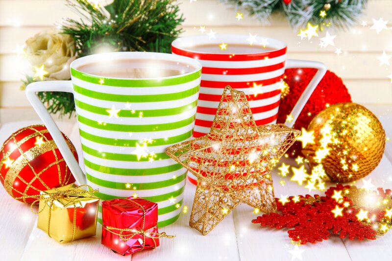 Christmas Mugs and Ornaments